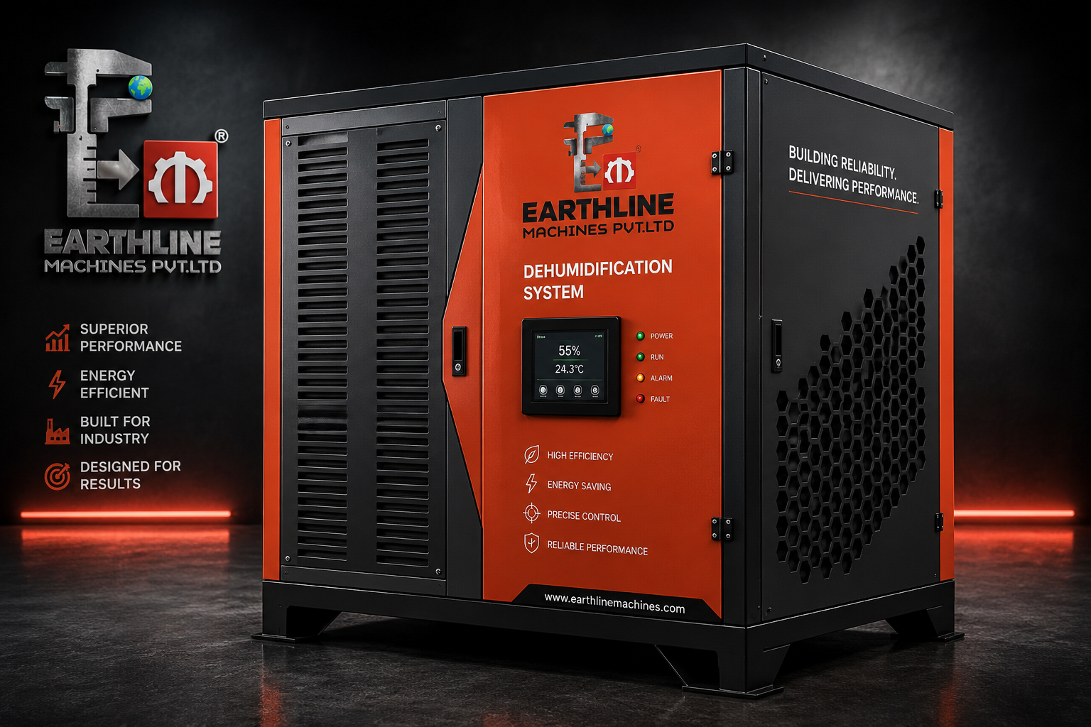 Industrial dehumidification system image placeholder